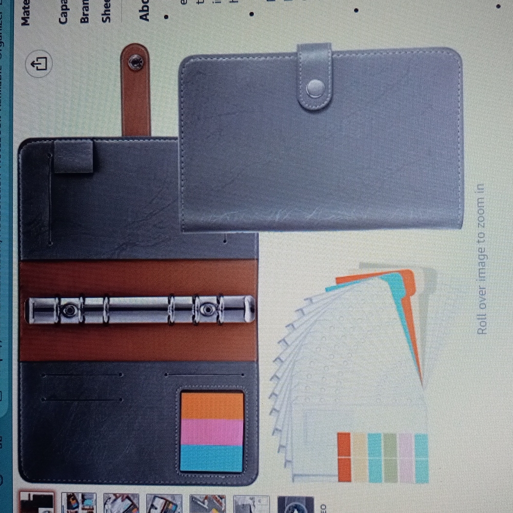 Housolotion A6 Notebook Budget Binder
